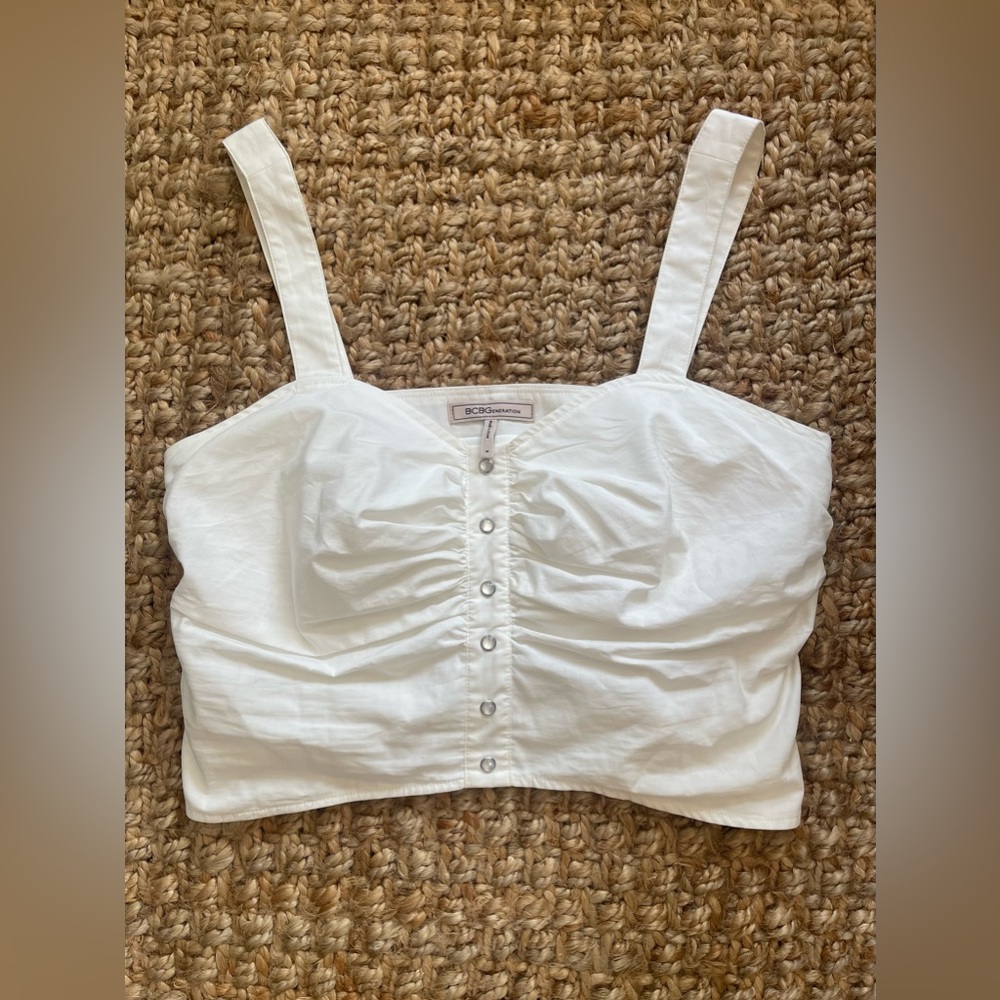 BCBGeneration Sleeveless Top Size S
